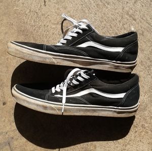 Worn Vans old skool men's size 15D